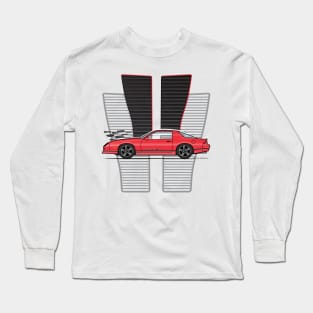 Red Iroc-Z Long Sleeve T-Shirt